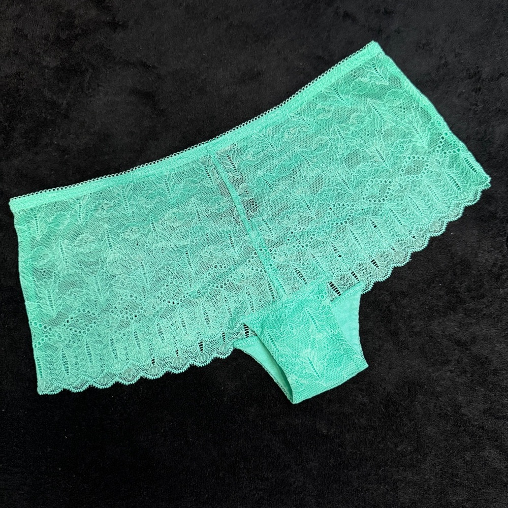 Heidi Klum aqua teal green bries S